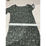 Womans Terra & Sky Green Short Sleeve Long Peasant Dress 1x 16w To 18w Photo 4