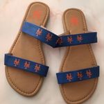 NY Mets Sandals Blue Size 7 Photo 1