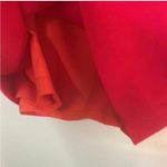 Saks 5th Avenue ✅Saks Fifth Avenue Vintage Red Vintage Long Sleeve Dress Black Velvet Trim Photo 5