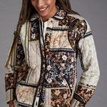 Anthropologie Patchwork Quilted Shirt Jacket Photo 0