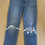 Abercrombie & Fitch Abercrombie Ankle Straight Ultra High-Rise Jeans Photo 0