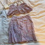 Glassons purple floral  set Photo 2