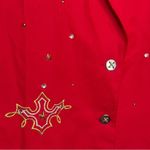 Vintage City Girl Red Blazer‎ Size 14 Photo 3