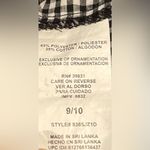 My Michelle VTG  Black / White Checkered Ruffle Circle Skirt Y2K 90s Size‎ 9 / M Photo 5