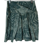 Aerie Offline By Green Tropical Leaf Athletic Skort Small Pickleball Tennis Gym Photo 0