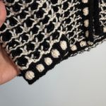 J.Crew  Handknit Wool Cardigan Lady Jacket L Parisian Inspired Textured Knit Photo 9