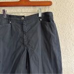Chico's Black 100% Cotton Bermuda Shorts Size Small Photo 3