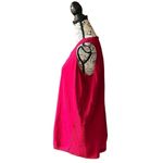 Chico's  Sleeveless Womens Red Lightweight Sweater Blouse Pullover Preppy Casual 3 Photo 2