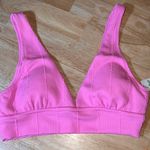 Aerie Small   Women’s Rib Pink  Bikini Top BNWTS $34.95 Photo 1