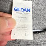 Gildan York Beach Maine Gray T Shirt Short Sleeve Size Large Unisex Cotton Poly Photo 2