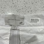 Brochu Walker  Size S Cropped Pants Linen Blend Button Front Straight Leg Women's Photo 7