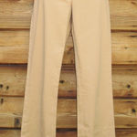 BCBGMAXAZRIA Tan Mid Rise Pants Photo 0