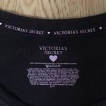 Victoria's Secret  Black/Gold “Je J’aime Victoria’s Secret” Pajama Gown Small Photo 3