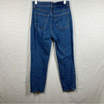 Abercrombie & Fitch Abercrombie & Fitch Dark Wash The Mom High Rise Jeans Photo 2