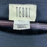 Teddi Zebras Ribbed Knit Pullover Shirt Black S Black Photo 7