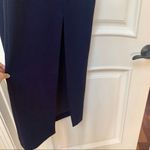 JS Collections 🆕  | Navy Blue Formal Gown Slit 6 Photo 2