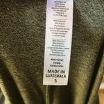 LuLaRoe  Womens Top Size Small‎ Perfect T Tunic Olive Shirt Green Heathered Solid Photo 4