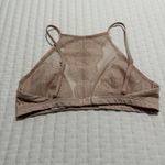 Victoria’s Secret Body By Victoria Pink Lace Mesh Unlined Bralette Bra M Medium Photo 2