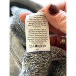 Joyspun Penguin Patch Cropped Teddy Hoodie Gray Size XL Cozy Winter Soft Casual Photo 4