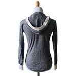 Smartwool Women's Shadow Pine Hoodie In Black - Moonbeam Marble XS Photo 3