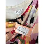 CROSBY by Mollie Burch Crosby Lowery One-Shoulder Floral Maxi Dress S Flower Abstract Garden Party Photo 3