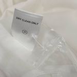 Hunter Bell NWT  Noah Mini Dress White Collar‎ Puff Sleeve Relaxed Shift Photo 8