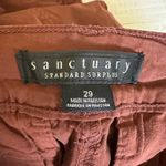 Sanctuary  Rebel Cargo Ankle Crop Pants Size 29 Rich Clay Photo 4