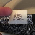 ‼️VINTAGE NWT SHAR AIDE NITES‎ Silver Metallic Shift Dress & Jacket Set Size 16 Photo 5