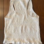 American Eagle Cute White Cropped Tank Photo 1