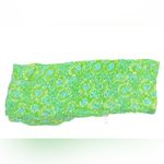 Lilly Pulitzer  Lime Green and Blue Rayon Infinity Loop Scarf One‎ Size Photo 2