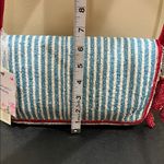 Made In India | 🦞 Nautical Striped Blue & Red Lobster Beaded Shoulder Bag Photo 8