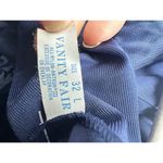 Vanity Fair Vintage Navy Lace Trim Lingerie Babydoll Slip Dress Womens Size 32 L Photo 4