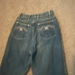 Vintage Women’s 9/10 Jeans 1970s Straight Leg Denim Vtg 70s 25x33 British Hong Blue Size 25 Photo 4