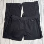 Adidas Y2K vintage Women’s  boot cut fuzzy lounge pants Large Black Photo 6