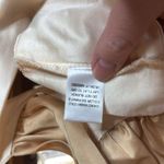 Le lis NWT Cream & Taupe Cross Neck Halter Crop Top w/ Button Detail Size Small Photo 7