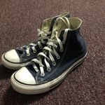 Converse Navy Blue High Tops All Stars Photo 0