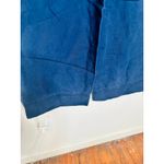 ONIA Dark Blue Linen Blend Wide Leg Drawstring Trousers Pants Size Medium Photo 3