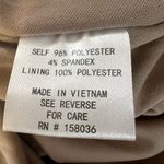 Birdy Grey NWT  Jay Dress in Crepe Taupe Mocha Cream Medium Minimalist Gown Photo 12