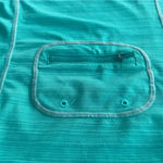 Athleta  1/4 Zip Short Sleeve Pacifica Rash Guard - Size S Photo 3