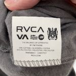 RVCA Floral Print Gray Crewneck Tee Large Photo 2