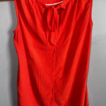 Boden USA Boden Women's Top Orange Coral Sleeveless Tie Back Spring Summer Boho Size 6 EUC Photo 0