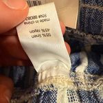 SO  | Blue and White Striped Wide Leg Pants Photo 1