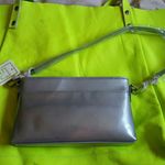 Silver 90’s style bag over the shoulder clutch vintage Photo 0