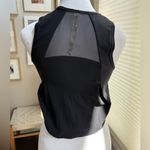 Lululemon 💕 2/$35 💕 NWOT  Athletica Sculpt Cropped Tank Top, size 0, black. Photo 2