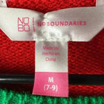 No Boundaries  WO JR SIZE 7/9  CHRISTMAS SWEATER TOO CUTE TO BE NAUGHTY Photo 5