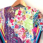 Johnny Was NWT  Locita Surf One Piece Swimsuit Swim Beach XS Floral Photo 10