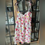 Petal and Pup White Fox bow midi dress embellished floral print sleeveless flowers print Photo 7