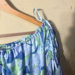 Ramy Brook  Katie Blouse in Blue Quartz Size Small Photo 8