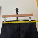 AYR  Skinny Jeans Black Denim Raw Hem Frayed $245 Size 27 (US 4) Photo 7