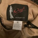 Mac Duggal NWT  Black Floral Embroidered Tea Length Dress Photo 12